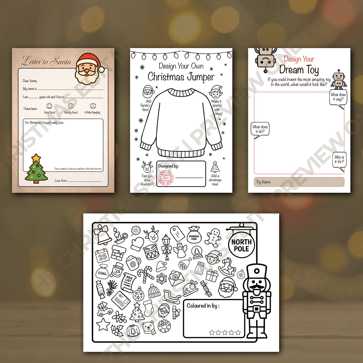 Christmas Magic Bundle | Instant PDF Download